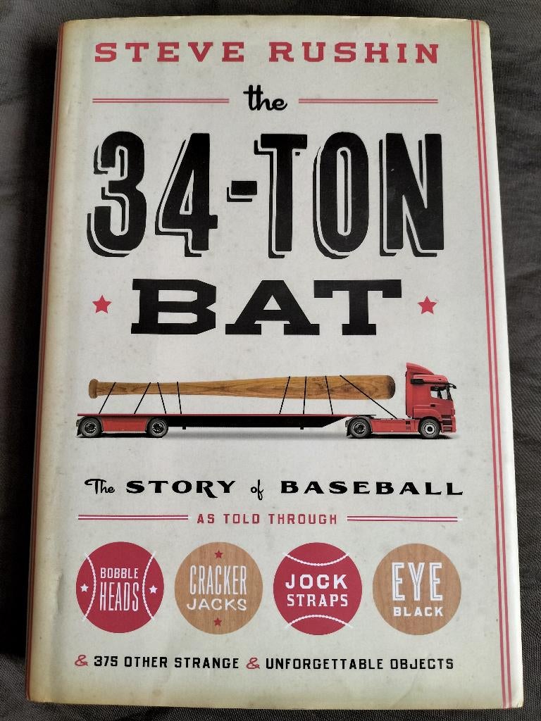 Steve Rushin - The 34-Ton Bat / The Story of Baseball, Ophalen of Verzenden, Zo goed als nieuw, Steve Rushin, Non-fictie