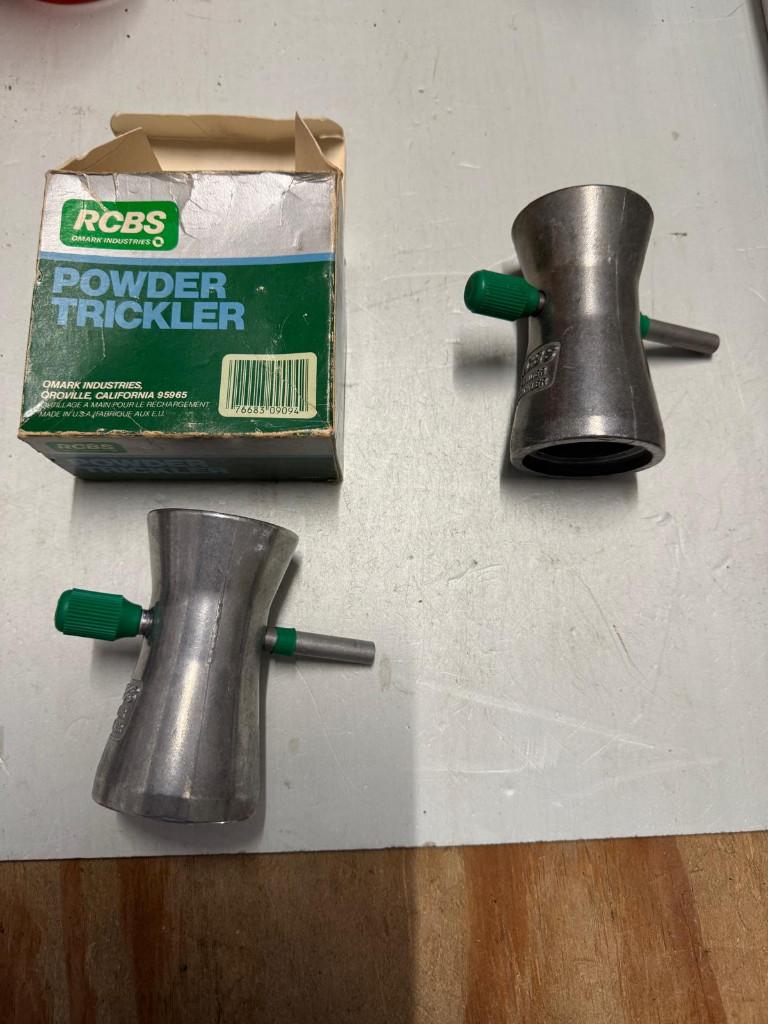 RCBS powder trickler (2 stuks), Ophalen of Verzenden, Nieuw