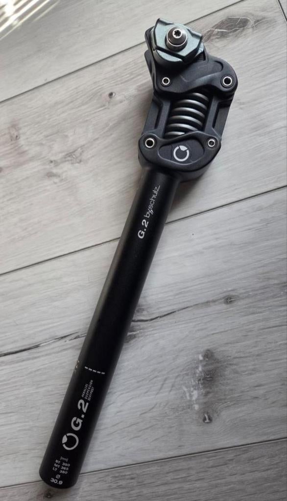 BySchulz Zadelpen G.2 ST 30.9mm 350mm  Groen, Ophalen, Nieuw