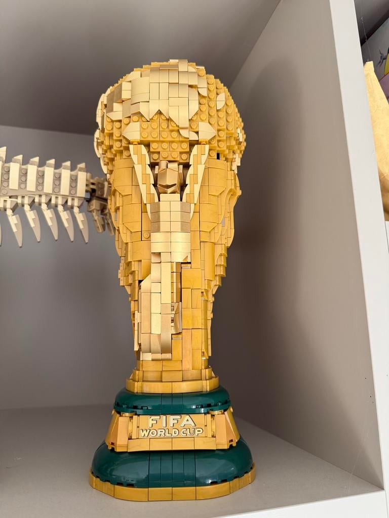 Lego 43020 FIFA World Cup Trofee - Zo goed als nieuw, Ophalen of Verzenden, Zo goed als nieuw, Complete set, Lego