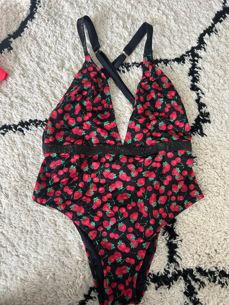 Victoria's Secret Badpak, Ophalen of Verzenden, Nieuw, Zwart, Badpak