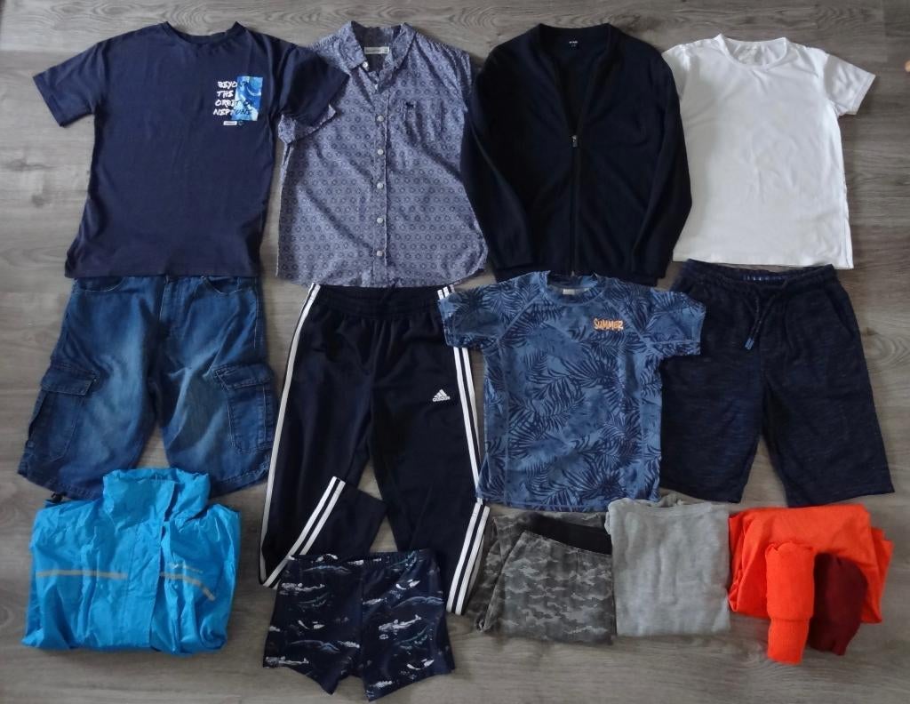 Pakket jongens kleding maat 152 158, Ophalen of Verzenden, Zo goed als nieuw, Jongen, Setje
