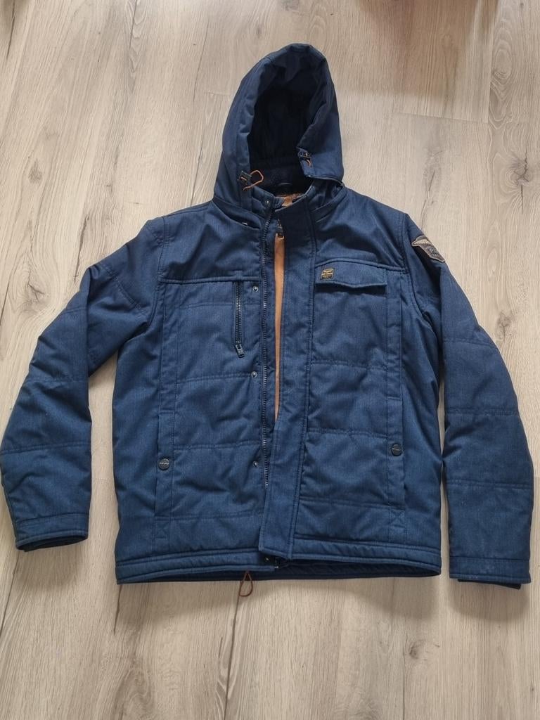 Pme winterjas L blauw, Kleding | Heren, Jassen | Winter, Ophalen of Verzenden, Gedragen, Maat 52/54 (L), Blauw