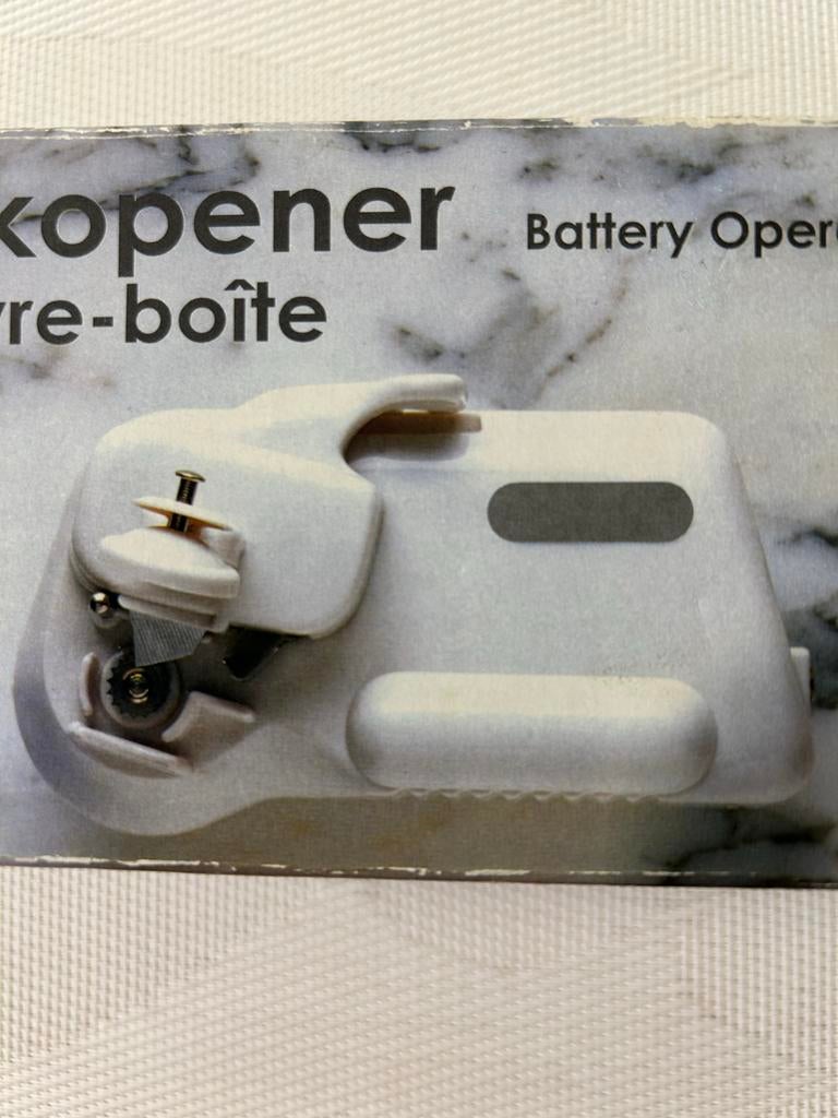 Blikopener - Batterij Aangedreven, Ophalen of Verzenden, Nieuw