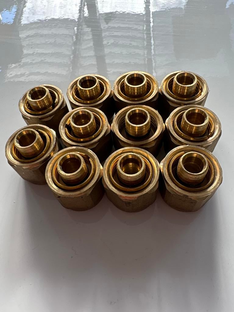 Henco koppelingen 16x2 – 11 stuks – €39,99, Ophalen of Verzenden, Nieuw, Koper, Overige typen