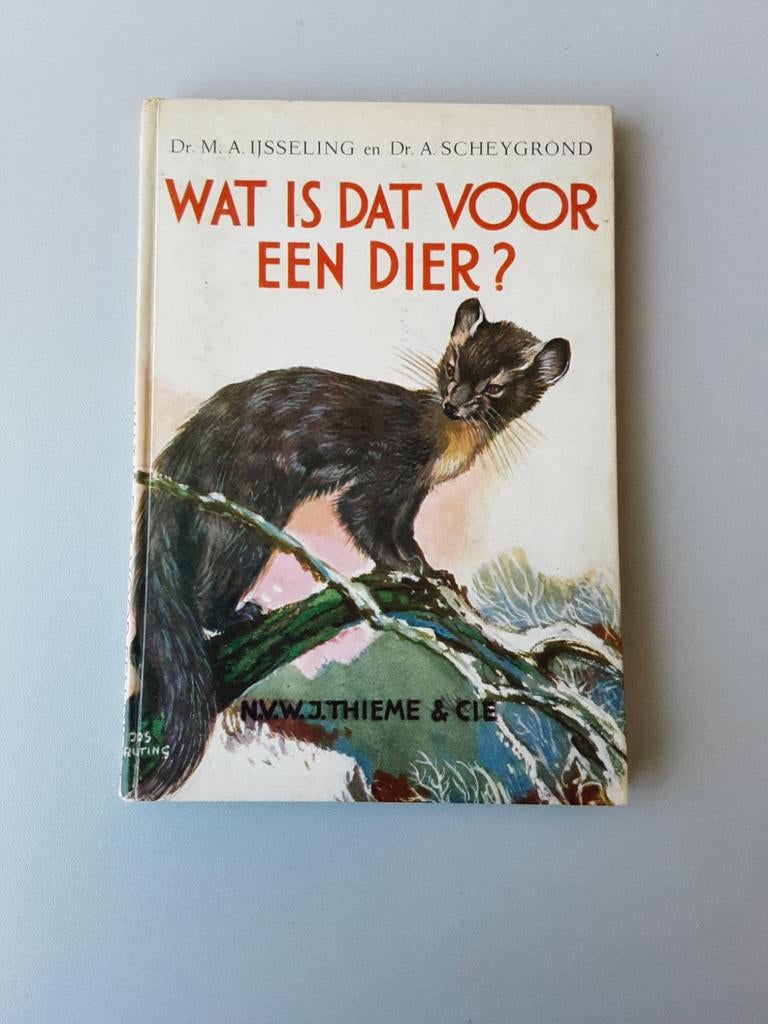 Wat is dat voor een dier? Thieme & Cie natuur boek, Boeken, Ophalen of Verzenden, Overige diersoorten