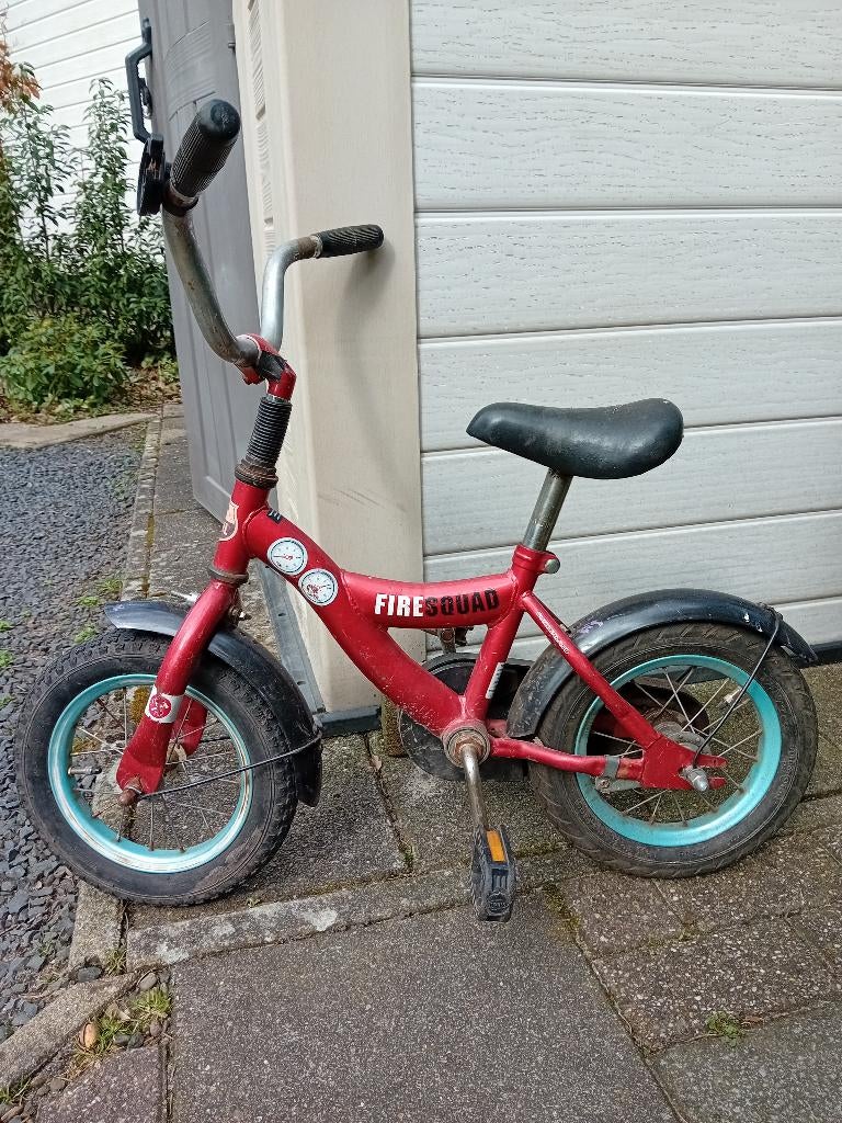 Kinderfietsje 12 inch rood, Ophalen, Gebruikt, Minder dan 16 inch