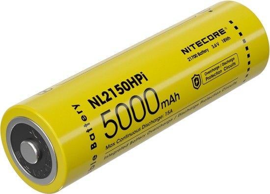 Nitecore NL2150HPi 21700 Li-Ion 5000mAh (Batterij), Info@Nitecore.nl, Nitecore 1, Nieuw, Ophalen of Verzenden