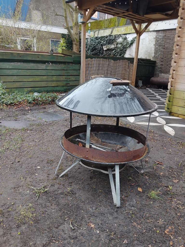 Vuurkorf, Tuin en Terras, Vuurschalen, Ophalen of Verzenden, Gebruikt