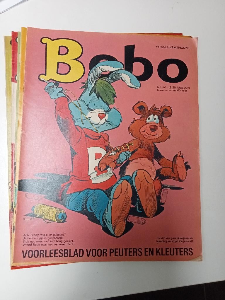 bobo 6x 1971,1972,1974,1975, Ophalen of Verzenden, Gelezen