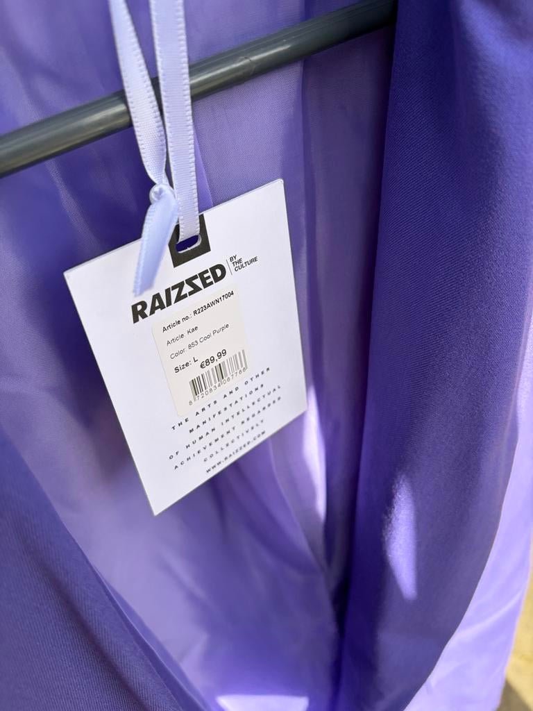 Nieuwe paarse blazer van Raizzed, maat L, Ophalen of Verzenden, Nieuw, Maat 42/44 (L), Paars