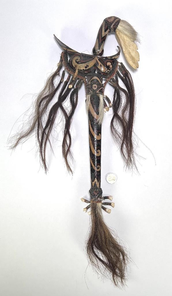 89. Dayak kris, Borneo, eind 19e eeuw, Antiek en Kunst, Ophalen of Verzenden