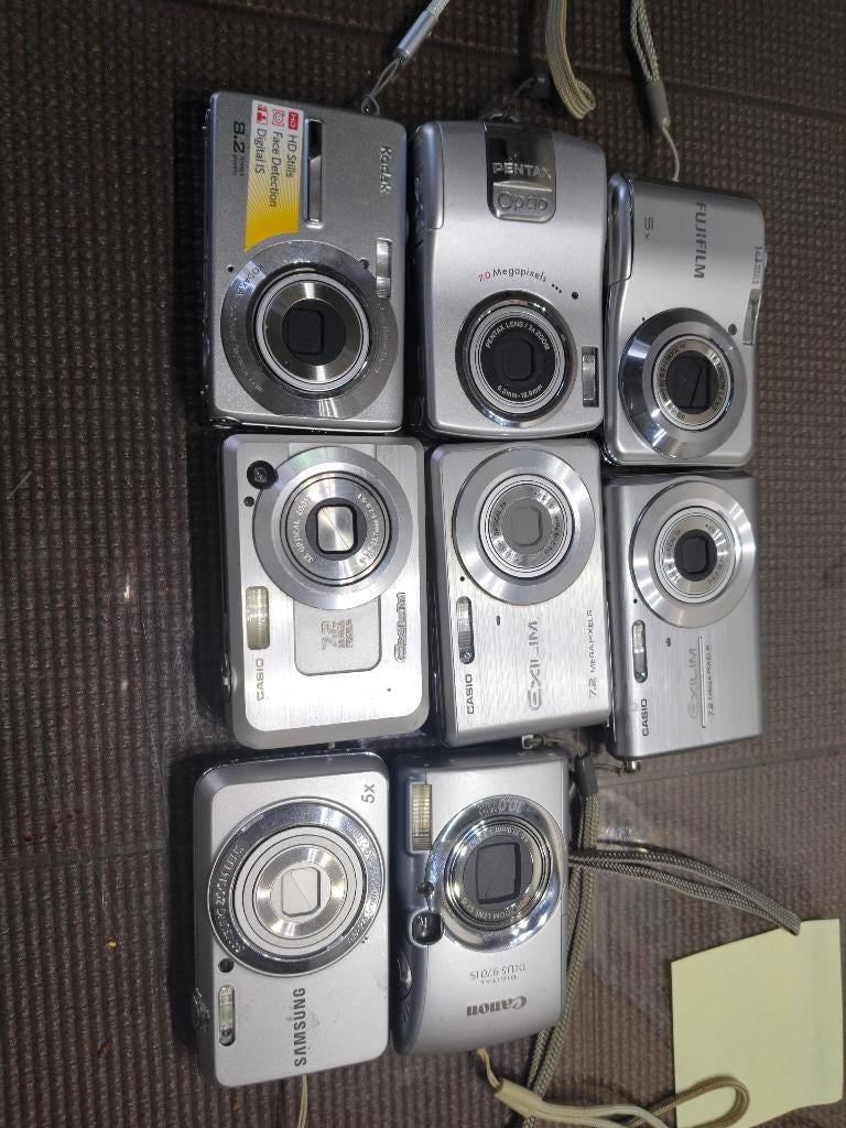 partij Fotocamera's Digitaal, Ophalen, Compact, Zo goed als nieuw, Overige Merken