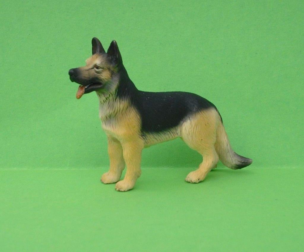 Schleich 16333 Duitse herder, dierfiguur, Ophalen of Verzenden, Gebruikt, Hond of Kat, Beeldje of Figuurtje