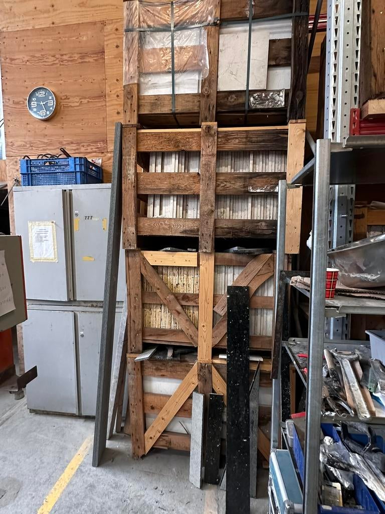 Diverse restpartijen natuurstenen tegels, Doe-het-zelf en Verbouw, Tegels, Ophalen