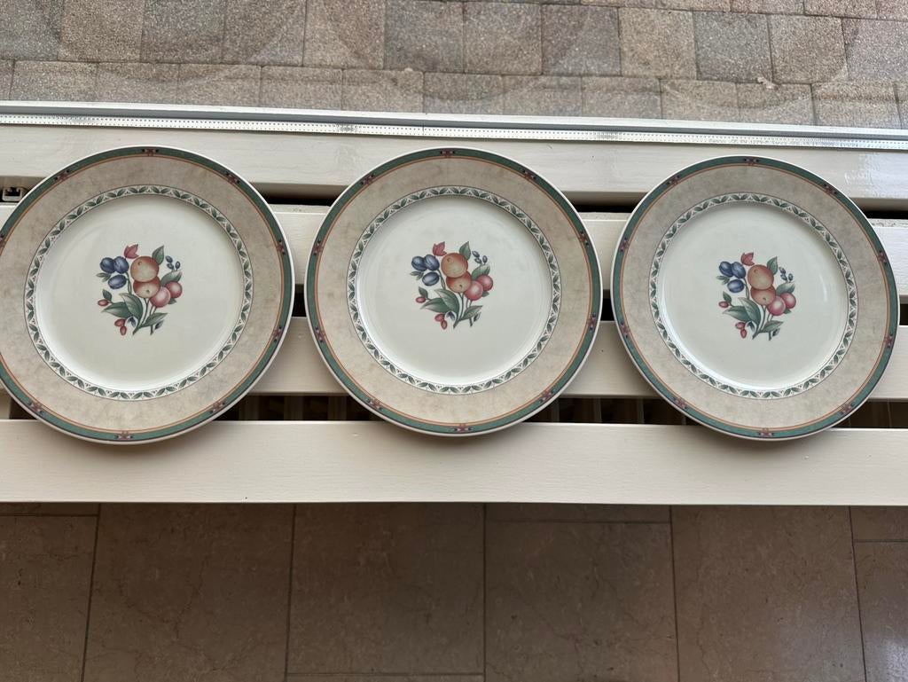 3 dinerborden Heinrich Winterling, Ophalen of Verzenden, Zo goed als nieuw, Bord(en), Overige stijlen