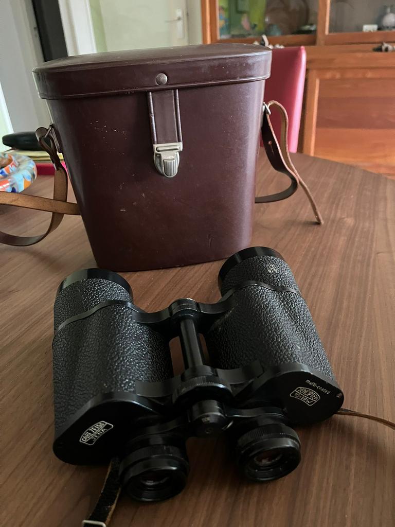 Zeiss verrekijker, Ophalen, Gebruikt, 8 tot 12x, Met hoes of tas