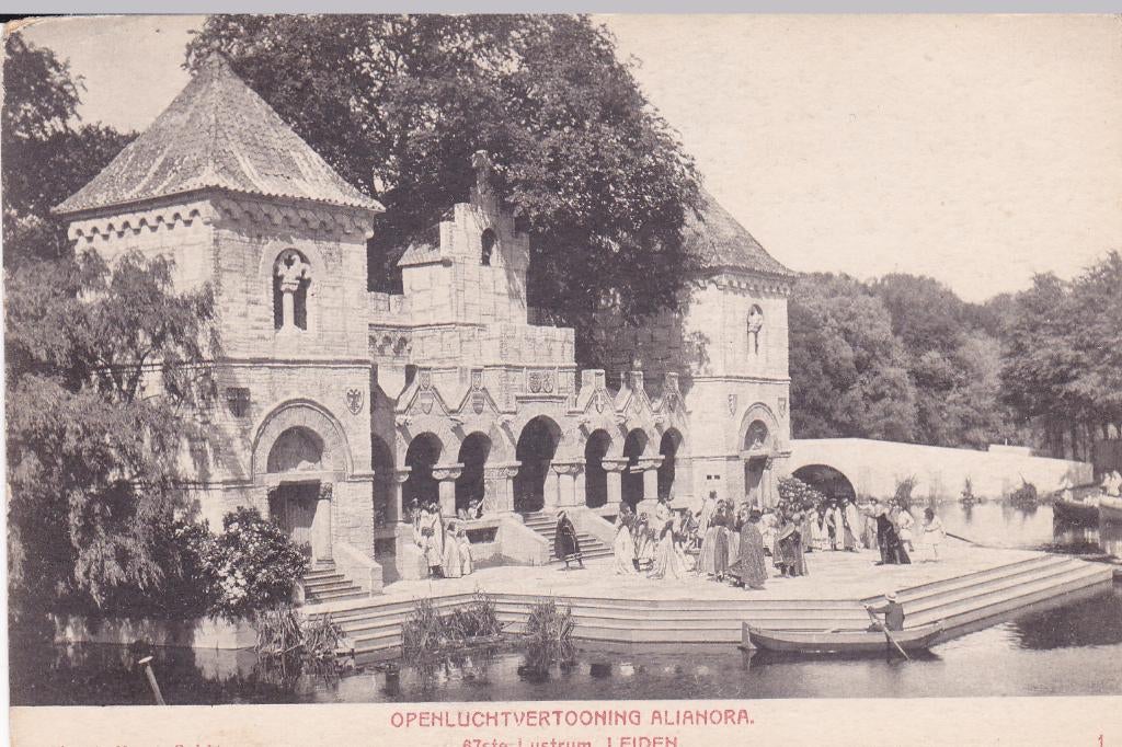 Leiden. Openluchtvertooning ALIANORA . 67e lustrum. **, Verzenden, Voor 1920, Ongelopen, Zuid-Holland