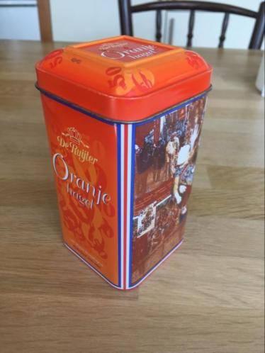 De Ruijter Oranje hagel blik uit 1995 - 50 jaar bevrijding, Verzamelen, Blikken, Ophalen of Verzenden, Overige