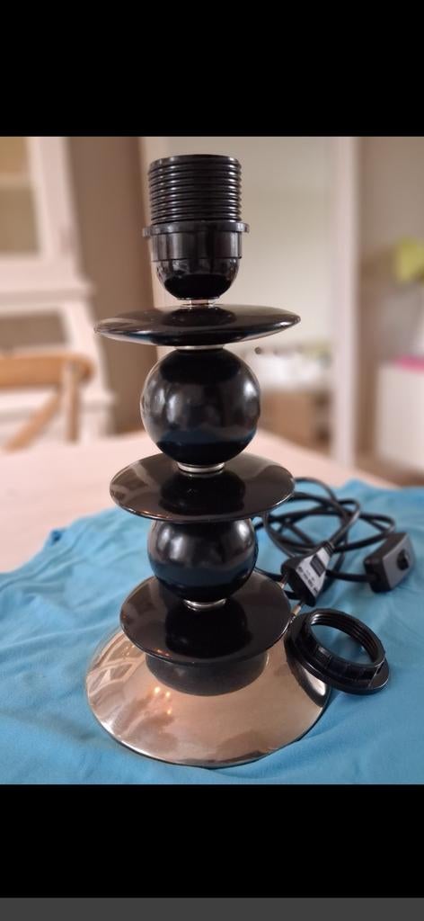 Vintige totem lampvoet Laura Ashley jaren 80, Huis en Inrichting, Ophalen, Minder dan 50 cm