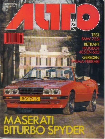 Autovisie 25 1986 : Citroen AX - TVR 350i - Nissan King Cab, Ophalen of Verzenden, Gelezen, Algemeen