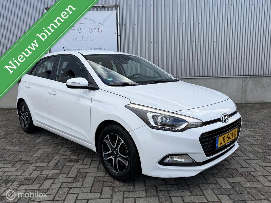 Hyundai i20 1.0 T-GDI 100pk Comfort 2016 / Navigatie / Camer, Voorwielaandrijving, Euro 6, Origineel Nederlands, Bedrijf