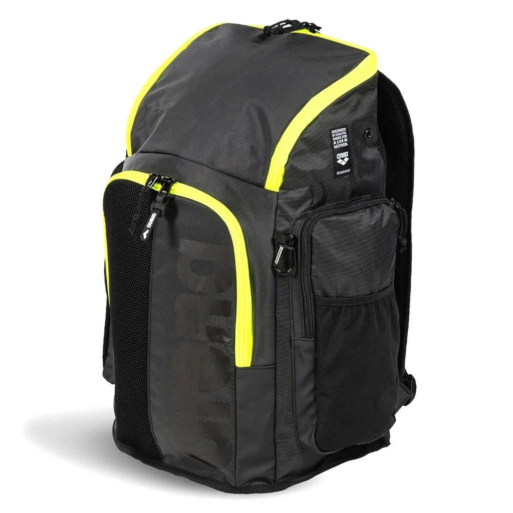 Nieuwe Arena Spiky III Rugzak 45 Dark Smoke / Neon Geel, C.da Cisterna, 84/85 62029 Tolentino (MC) Italië, 25 tot 40 cm, Nieuw