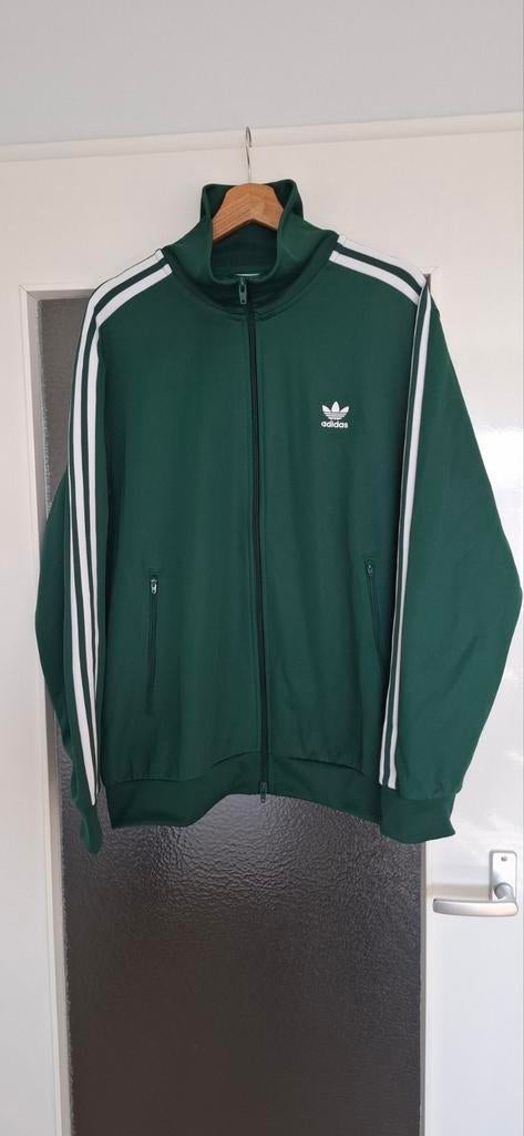 ADIDAS BECKENBAUER JAS / JACK MAAT XL, Ophalen of Verzenden, Adidas, Voetbal, Groen