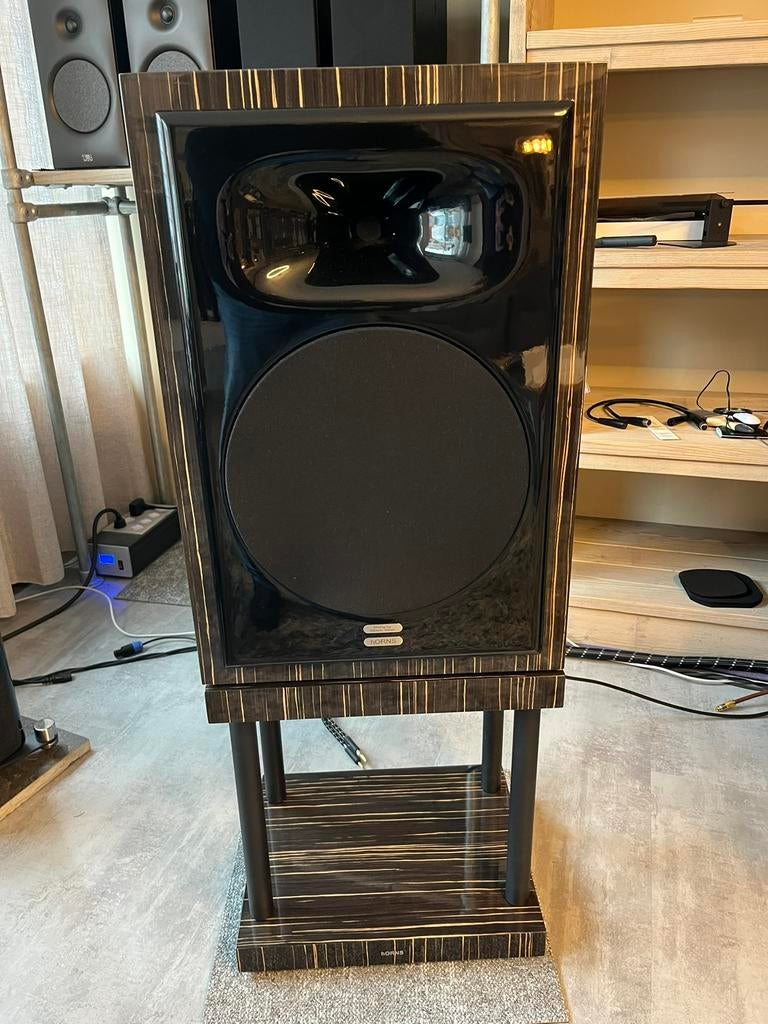 HORNS FP12 luidsprekers, HOrns, Info@mister-hifi.nl, Zo goed als nieuw, 120 watt of meer