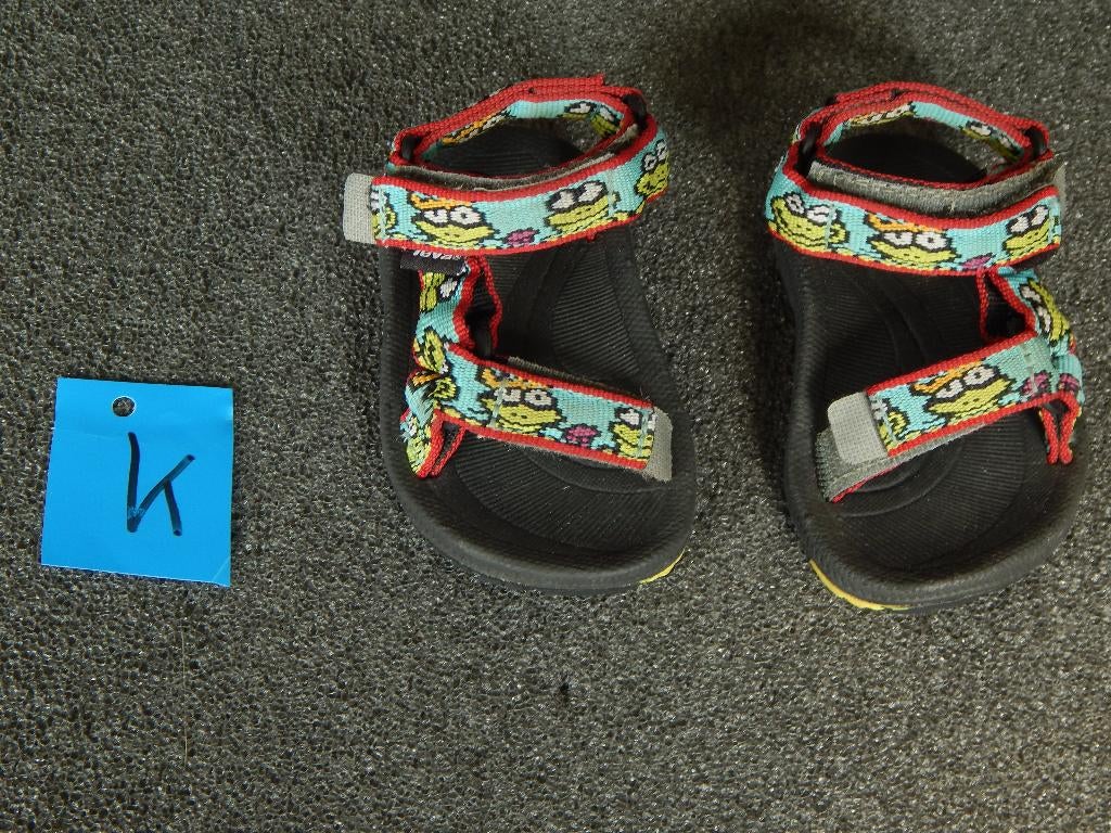 K) Teva sandalen , maat 18, Gebruikt, Jongetje of Meisje, Overige typen, Teva