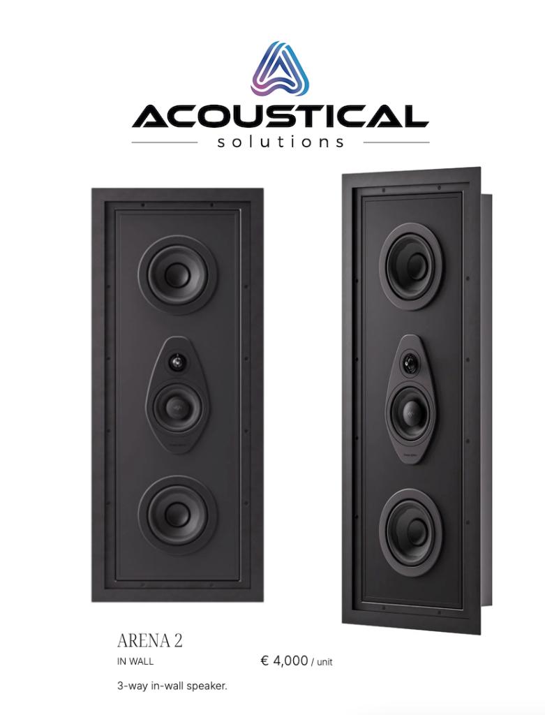 Sonus Faber -The Cinematic Sound Experience-, Nieuw, Ophalen of Verzenden, Sonus Faber, 120 watt of meer