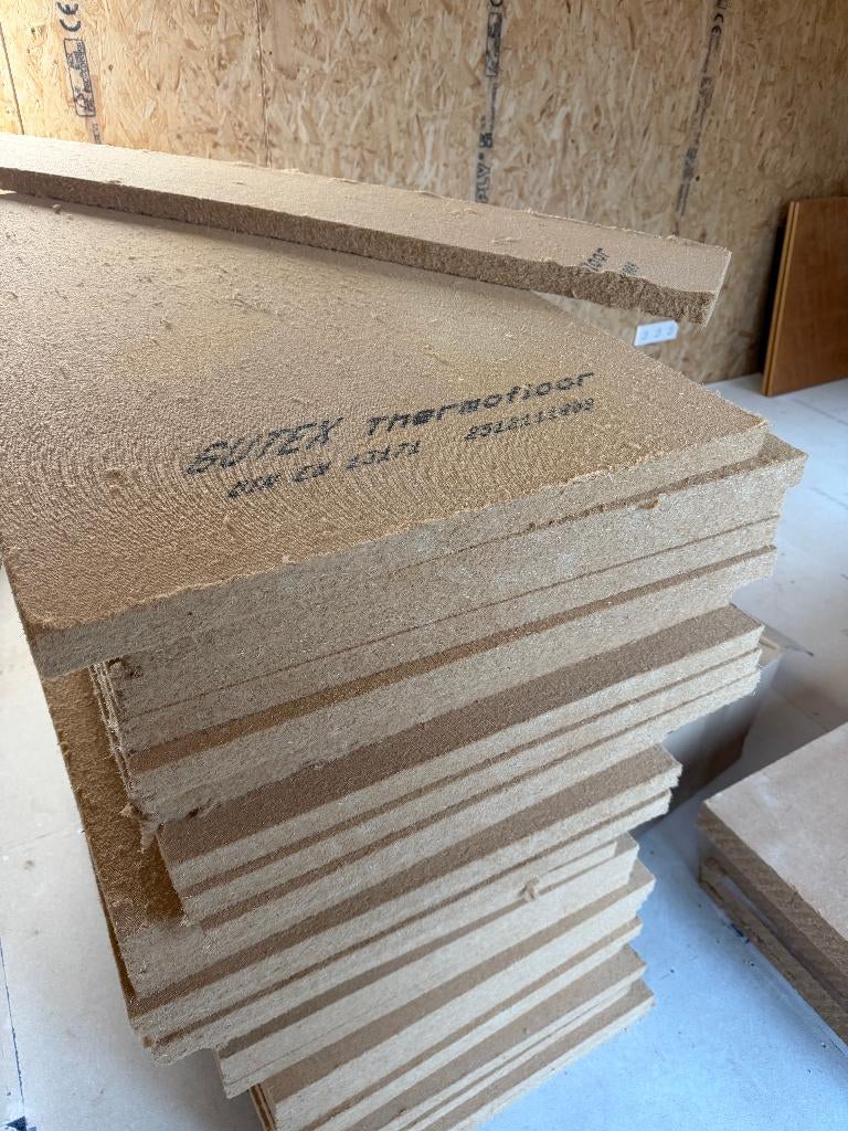 Gutex thermofloor install vloerisolatie platen, Doe-het-zelf en Verbouw, Isolatie en Afdichting, Overige materialen, Nieuw, 15 m² of meer