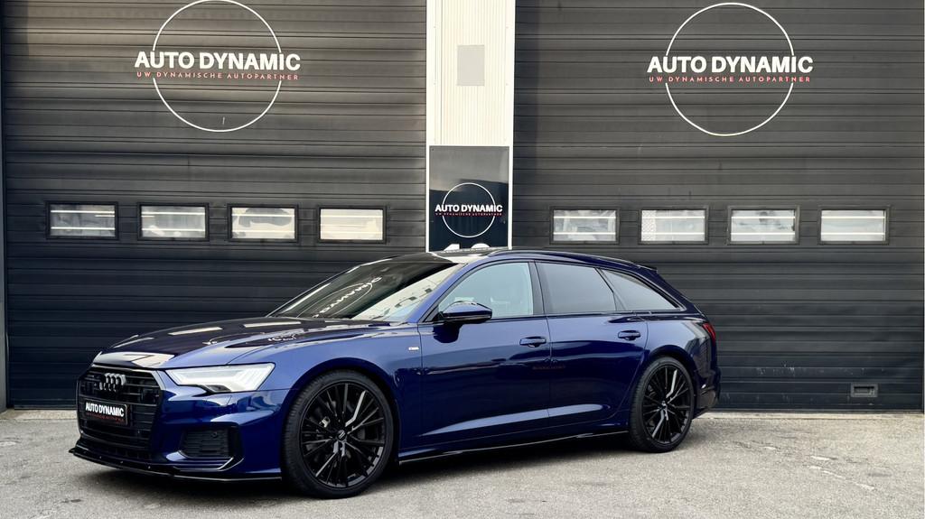 Audi A6 Avant 55 TFSI quattro Design Pro Line Plus S-Line |, Gebruikt, 2995 cc, 2000 kg, Blauw