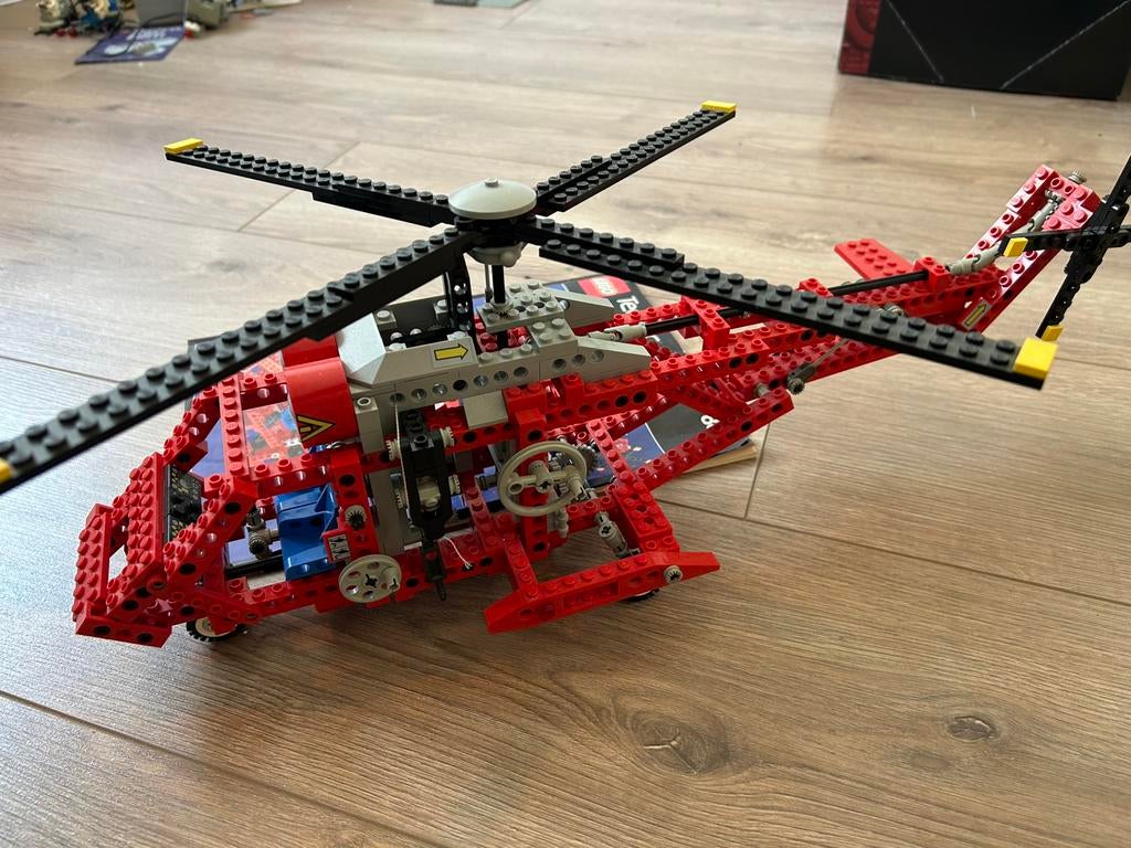Lego 8856 Whirlwind Rescue helikopter, Ophalen of Verzenden, Gebruikt