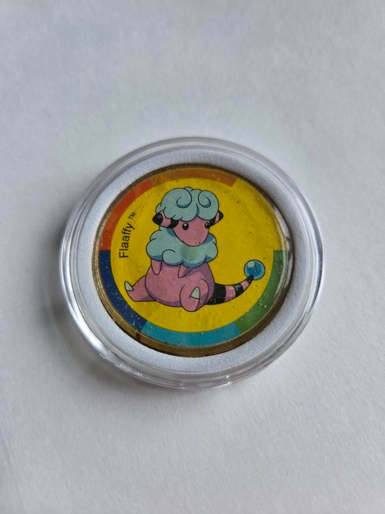 Pokémon Coin Flaaffy 2001 Nintendo - Gotta Catch Em All, Ophalen of Verzenden, Zo goed als nieuw, Overige typen