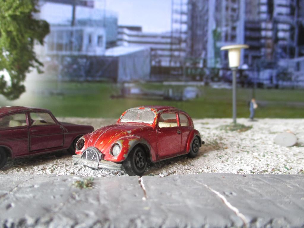 1:59 VW Volkswagen 1500 Rally kever Matchbox Superfast 1972, Ophalen of Verzenden, Gebruikt, Auto