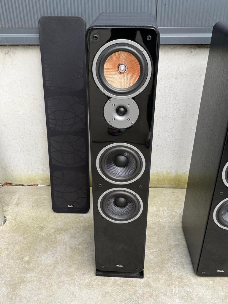 Teufel UL 40 Mk2 vloerstaande luidsprekers, Audio, Tv en Foto, Luidsprekers, Gebruikt, Teufel, Teufel, 120 watt of meer