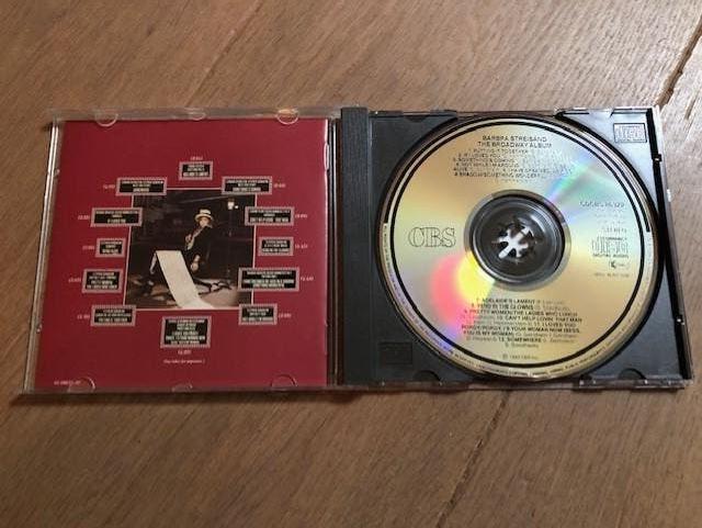 Barbara Streisand cd Broadway Album , als nieuw . prijs 10 e, Ophalen of Verzenden, 1980 tot 2000, Zo goed als nieuw