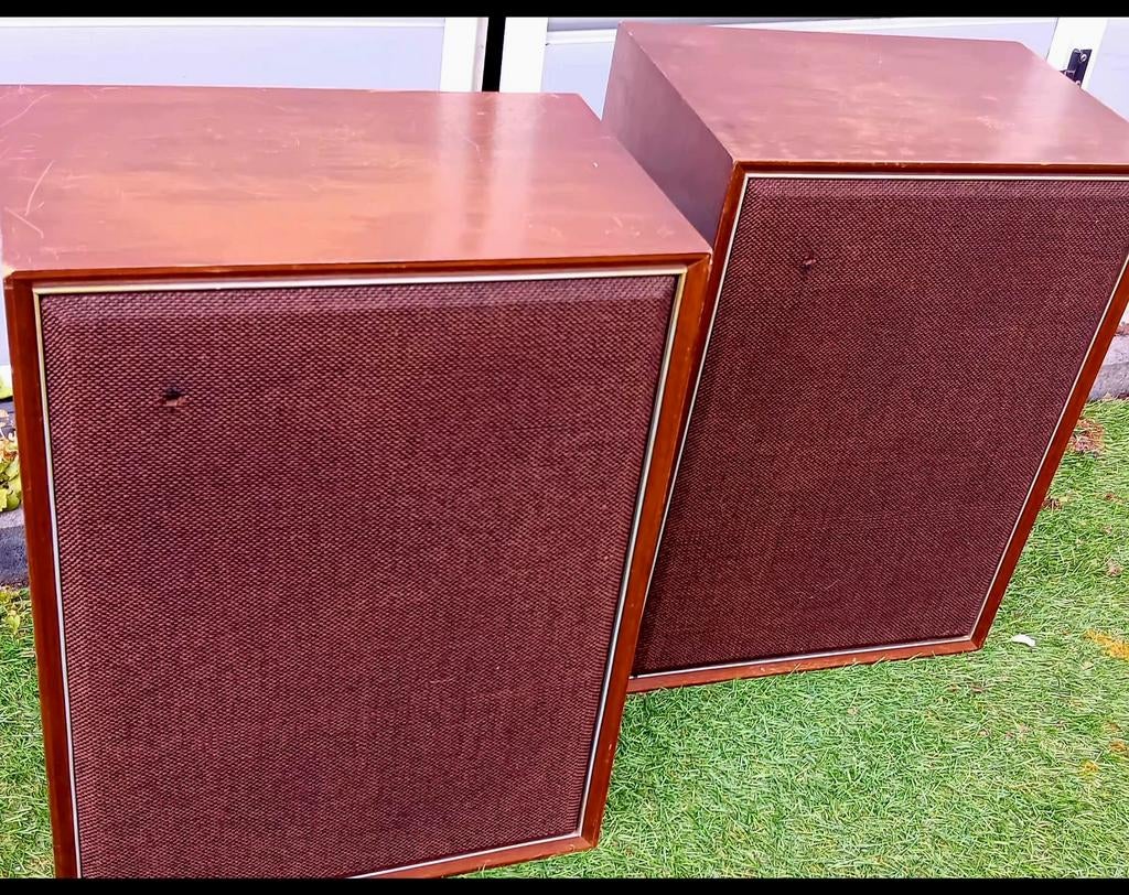 Vintage Philips 22RH 426 Luidsprekers - Klassiek Geluid, Philips, Gebruikt, Ophalen of Verzenden, Minder dan 60 watt