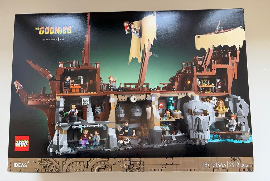 Lego Ideas 21363 the Goonies! Het Goon dock ship!, Lego, Denemarken, Nieuw, Ophalen of Verzenden
