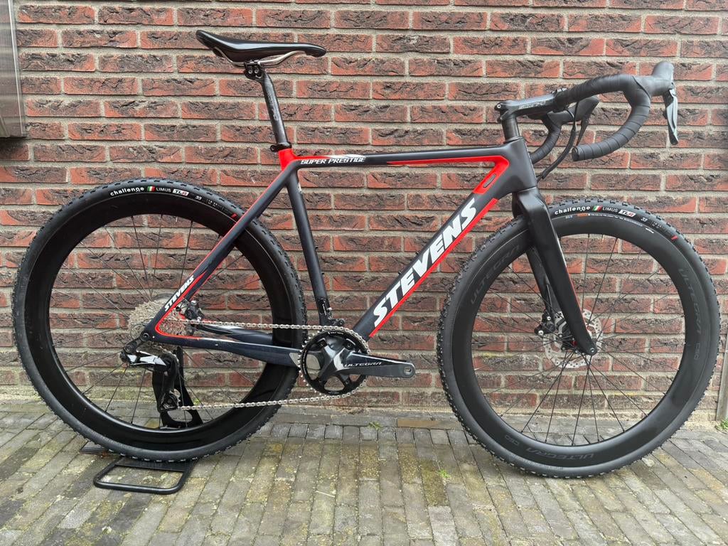 Stevens Superprestige mt.52, Fietsen en Brommers, Fietsen | Racefietsen, 28 inch, Gebruikt, Carbon, 10 tot 15 versnellingen