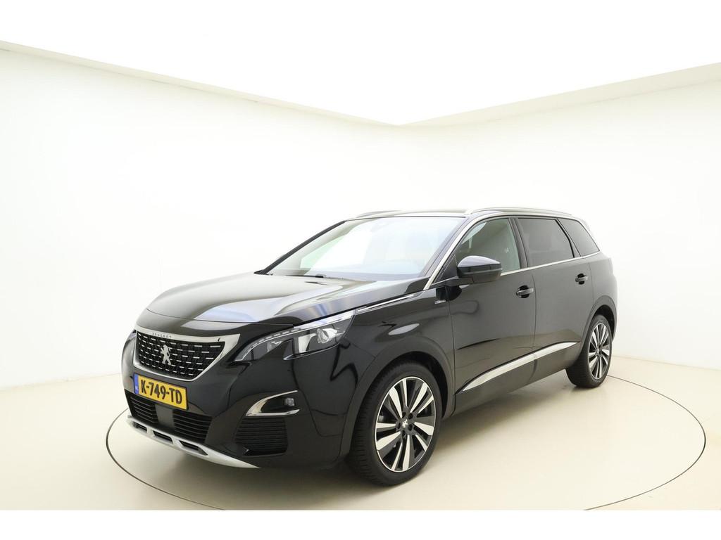 Peugeot 5008 1.2 PureTech GT-Line Avantage 130 PK | Automaat, Gebruikt, 1199 cc, 7 stoelen, Zwart