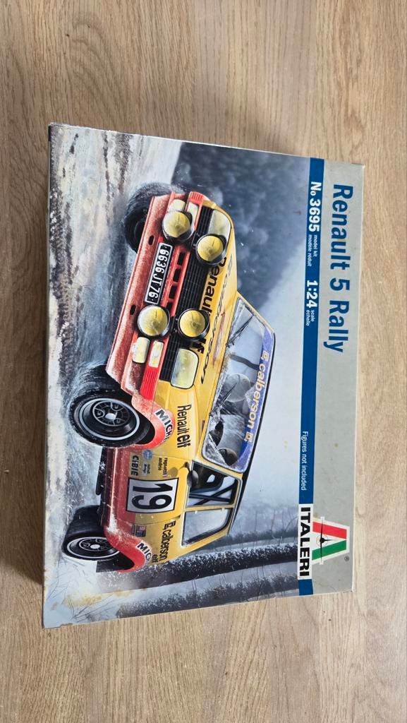 Renault 5 Rally modelbouw, Ophalen of Verzenden, Nieuw, Groter dan 1:32, Auto