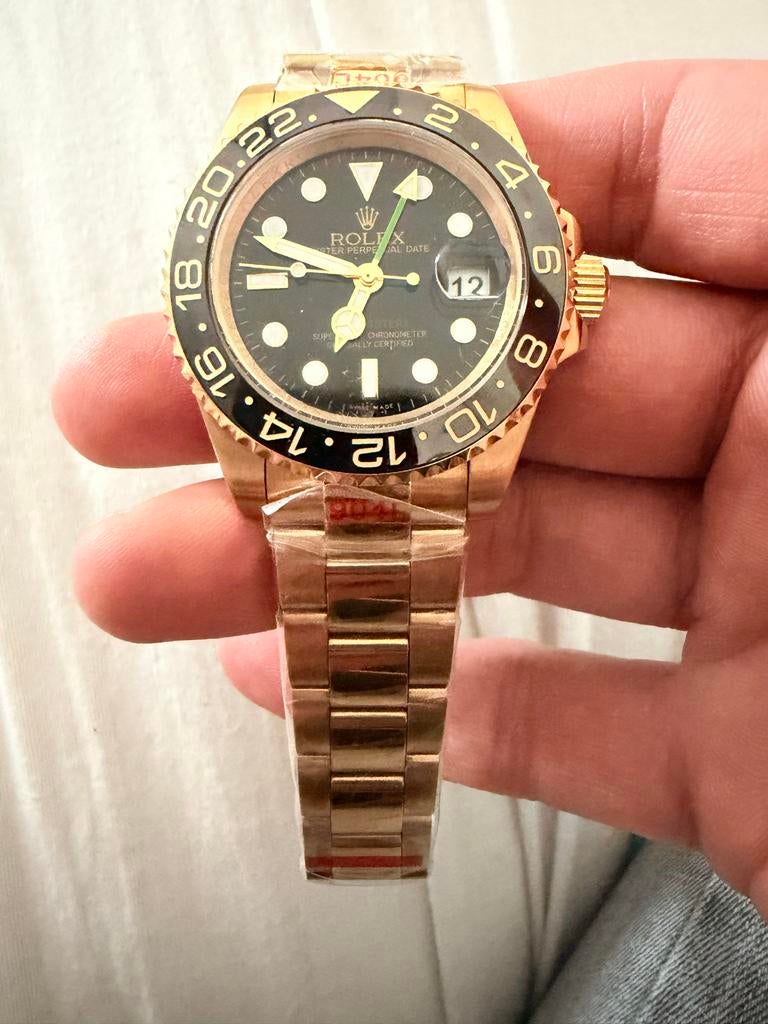 R@l@x GMT ll master full goud, Verzenden, Nieuw, Staal, Overige merken