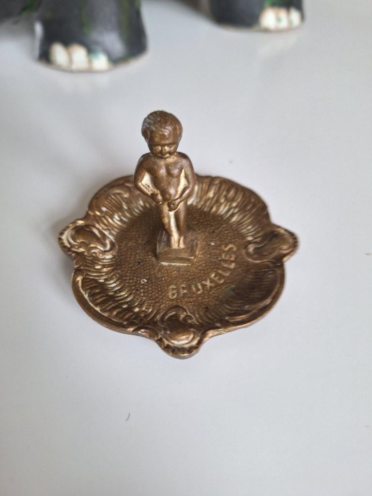 Manneken Pis BRUXELLES 5 x 8 cm ø, Ophalen, Koper