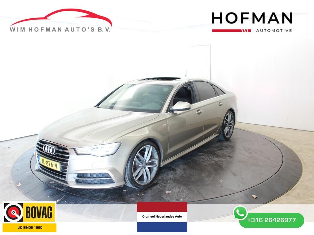 Audi A6 Limo 1.8 TFSI Premium S Line Apk tot 03-2027 Pano Vo, Auto's, Audi, Bedrijf, Te koop, A6, ABS, Achteruitrijcamera, Airbags