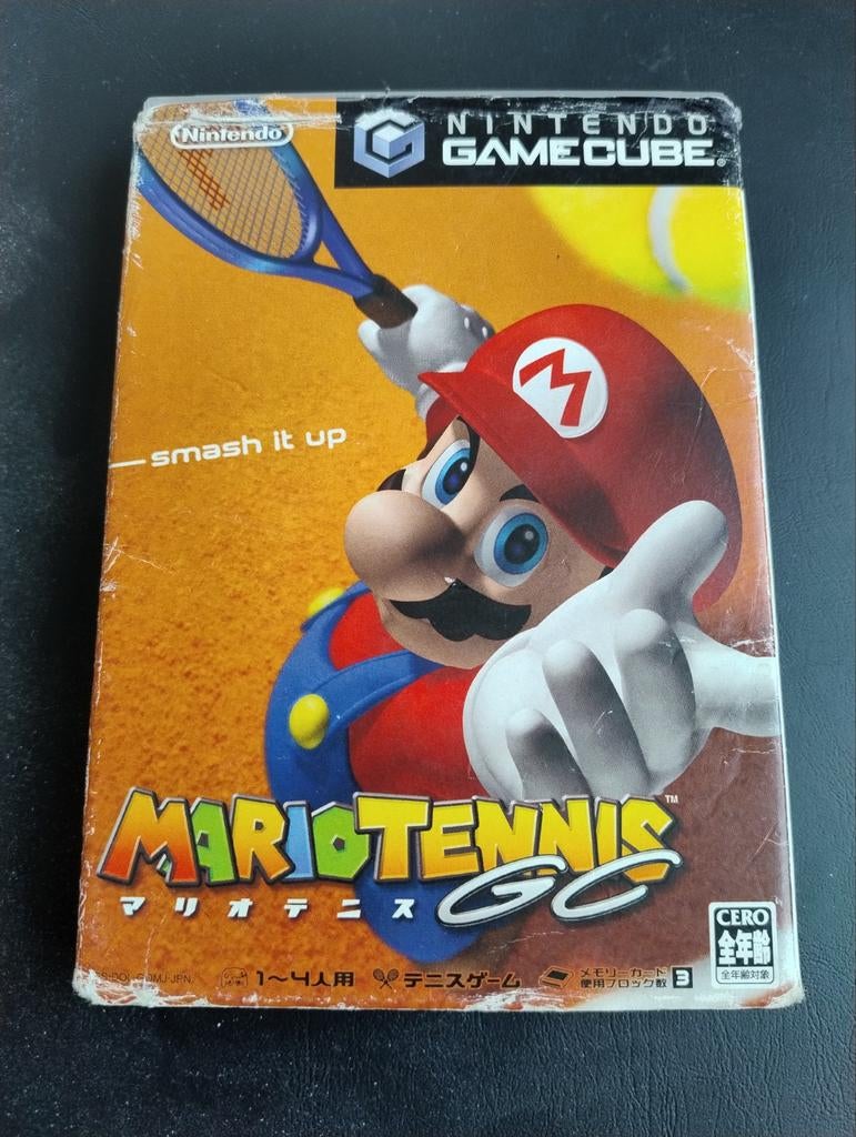 Mario Tennis GameCube Japans CIB, Spelcomputers en Games, Ophalen of Verzenden