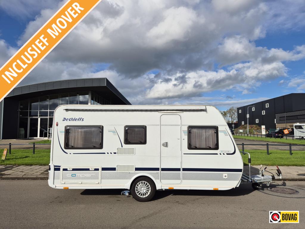 Dethleffs Camper Style 430 DB MOVER - VOORTENT - L, Caravans en Kamperen, Rondzit, Bedrijf, Dethleffs, Dwarsbed