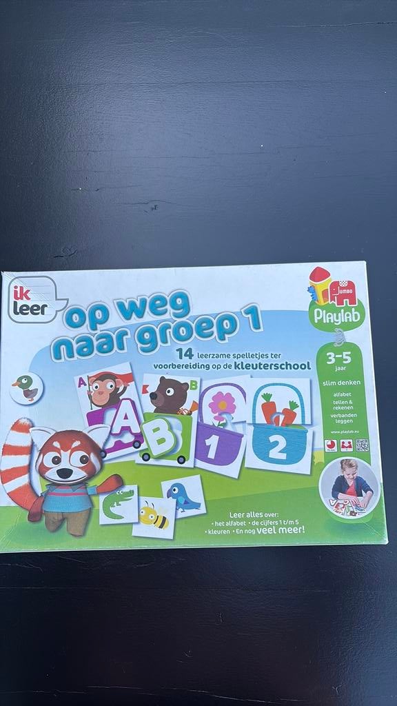 Heel leerzaam spel van jumbo vanaf peuters tot kleuters, Ophalen, Zo goed als nieuw