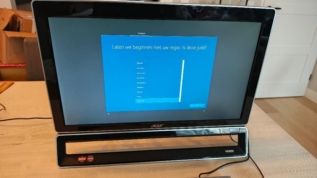 Acer Aspire Z3280 All in One computer, Gebruikt, 8 GB, 1 TB, Acer Aspire